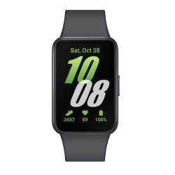 Samsung Galaxy Fit3, Gris, 1.6" AMOLED, Bluetooth, Monitor de actividad, Autonomía prolongada